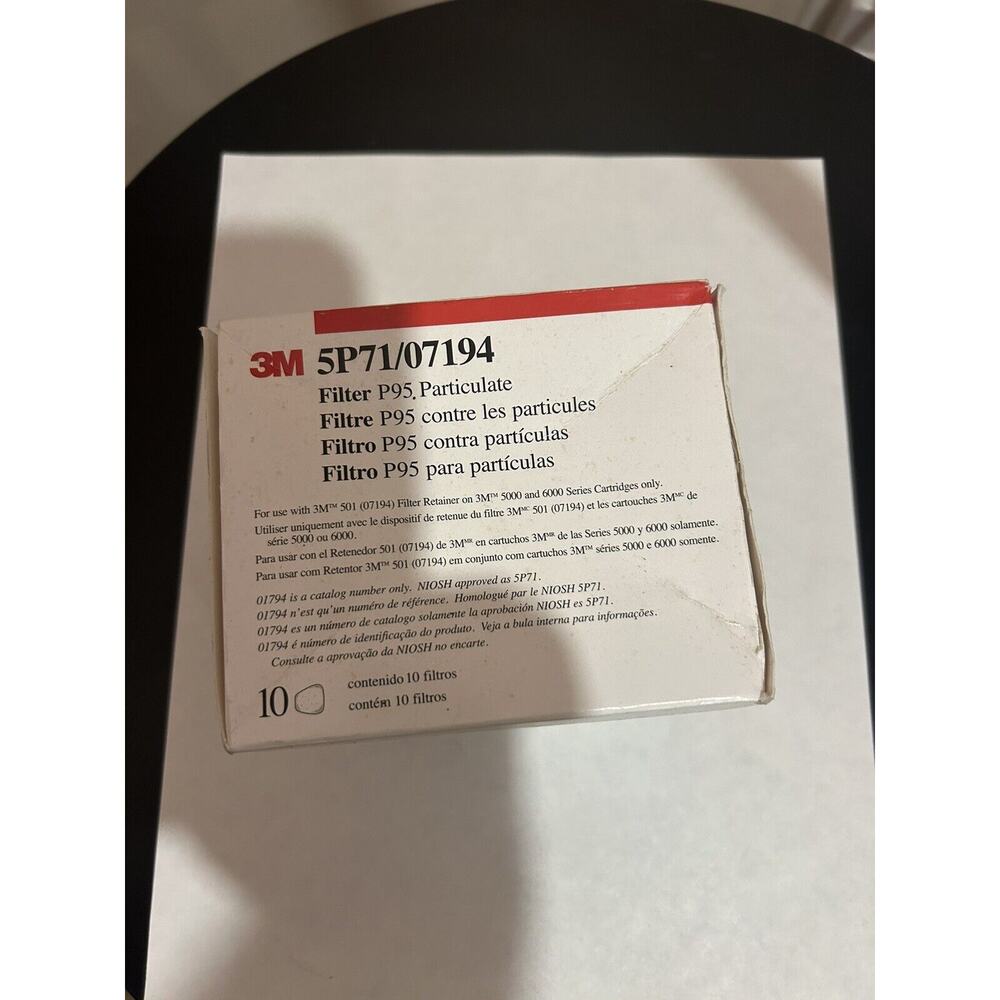 3M Particulate Filter P95 5p71/07194 Replacement Prefilter 10 Pack*